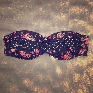 RARE Print Victoria’s Secret Bandeau Bikini Top